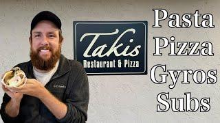 Wicked Good Greek Salad | Eating at Takis Greek & Italian Restaurant in Eustis