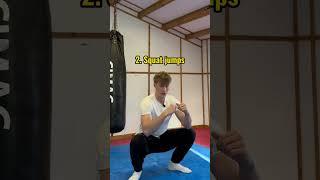 Exercises for martial artists