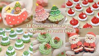 38 Types of Christmas Macarons & Meringues You'll love!