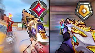 Immortal Sheriff VS Gold Vandals! - (CRAZY 1 TAPS)