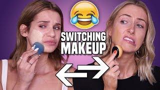 MAKEUP BAG SWAP w/ SYLVIA GANI || YouTube "Tea", Stress, Worst Makeup & MORE