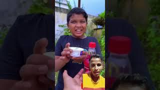 Coca --Cola watermelon and string drink challenge #funny #comedy #challenge #icecream #cocacola