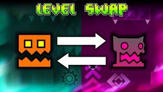 Geometry Dash LEVEL SWAP (with hiavl)