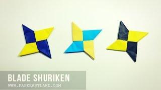 How to Make a Traditional Origami Shuriken ( Ninja Star )