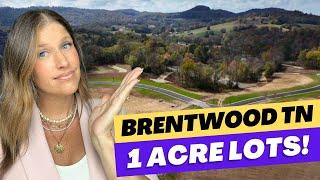 Brentwood TN / Nashville's Top Suburb's BRAND NEW Community with Acre Lots / CALISTOGA