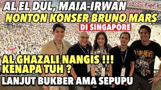 AL EL DUL, MAIA ESTIANTY,IRWAN MUSSRY NONTON KONSER BRUNO MARS, AL GHAZALI NANGIS..BUKBER AMA SEPUPU