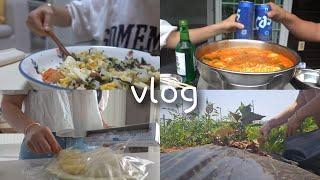 주부 VLOG | 남편과 양양 1박2일 출장 겸 여행 | 헬스 | 삼촌네 다녀오기 | 텃밭 관리 | 바빴던 한 주