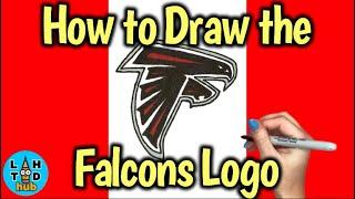 How to Draw the Atlanta Falcons NFL Logo