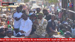 Pikine: Ousmane Sonko draine une Foule incroyable venant de partout…