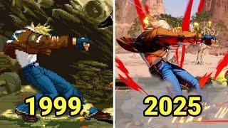 Evolution of Terry Bogard's Buster Wolf