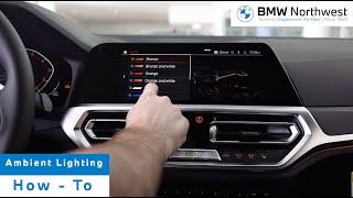 Changing your Ambient Lighting Colors in your BMW | How To | BMW Northwest