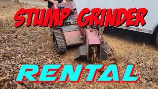 Renting a Stump Grinder.  You Can Do It!!!