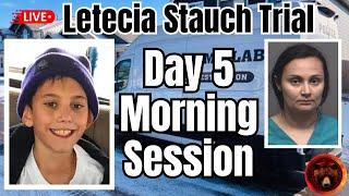 Stepmom Letecia Stauch Murder Trial Day 5 | Gannon Stauch Case (Morning Session)