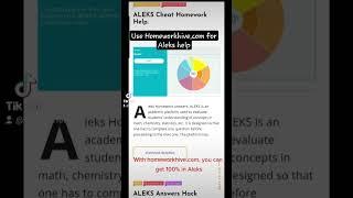 Get help for aleks answers from homeworkhive site.