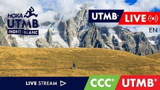 HOKA UTMB Mont-Blanc 2024 - English Live  - CCC & UTMB