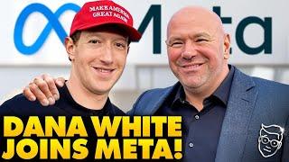 UFC's Dana White Shocks Internet, Joins FACEBOOK Board, Zuckerberg Celebrates | 'Censorship Over?'