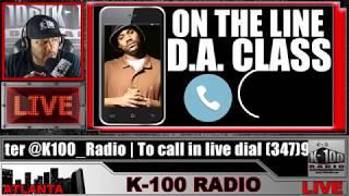 Direct Line Interview with D.A. Class on K-100 Radio