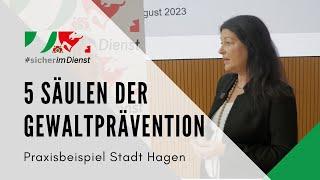 „5 Säulen der Gewaltprävention“ - Praxisbeispiel Stadt Hagen