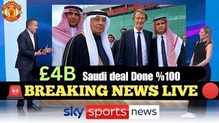 £4 BILLION SAUDI DEAL COMPLETED – MAN UNITED ENTERS A NEW ERA