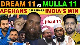 CELEBRATIONS IN AFGHANISTAN ON INDIA WIN WORLD CUP, PAK MEDIA CRYING, MOLANA ANGRY REACTION, REAL TV