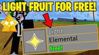 HOW TO GET LIGHT FRUIT IN BLOX FRUITS FOR FREE!