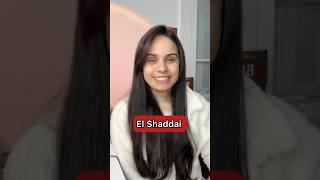 Parte 1 Significado do Nome El Shaddai   #elshaddai #vocesabia #palavradedeus #hebraico