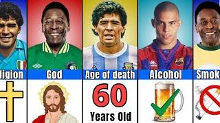 Comparison: Pele vs Maradona vs Ronaldo Nazario