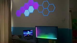 A free alternative to Nanoleaf and Govee Hexa LED panels…