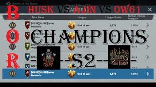 HUSK Winning BOR Season (again)