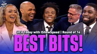 IShowSpeed FLIPS off the studio desk | UCL Today HIGHLIGHTS with Speed, Thierry, Jamie, Kate & Micah