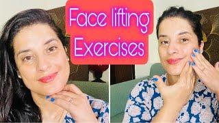 5 mins Face Lifting Massage to do everyday | Rachna Jintaa