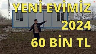 60BİN LİRAYA EV ALDIK #konteynerev  2024