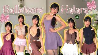 When Activewear Meets ༘⋆BALLETCORE🩰°˖𓍢ִ໋ HALARA try on + styling haul