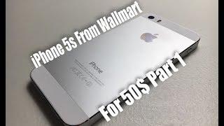 The $50 iPhone 5s Walmart Unboxing