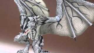 [Monster Hunter] Revoltech Yamaguchi No.121EX Silver Rathalos Rare Species [Power Shop Exclusive]