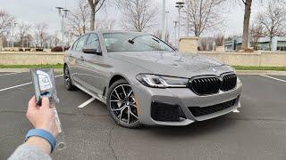 2022 BMW 530i Sedan: Start Up, Walkaround, POV, Test Drive and Review