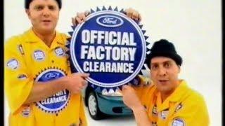 Ford Australia 1999 TV ads - official factory clearance sale