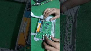 wifi router repair. #routerrepair #wifirouter #howtorepairrouter #routernopower #wifirouterrepair