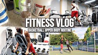 A Day in the Life of an Athlete | My UPPER BODY Gym Workout Routine (Fitness vlog)