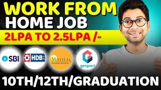 Permanent Work From Job 2025 | Job for freshers | 100% Interview | Remote job | Mentor Ashik Mondal