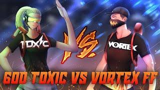 GOD TOXIC️VS VORTEX FF Part.2 1vs1 Full gameplay { IPhone 8 Plus VS iPhone 7 } 