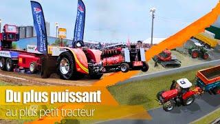 Du tracteur le plus puissant au plus petit !