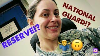 National Guard v. the Reserve (what's the difference?)