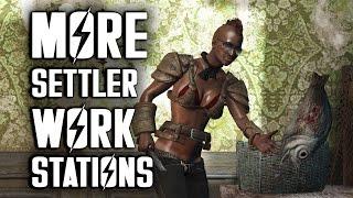 More Settler Work Stations - Fallout 4 PC Mods