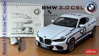 Rastar BMW 3.0 CSL 1/14 Scale RC Model, LASTEST RASTAR MODEL 1 of 3