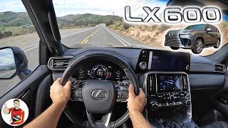 The 2022 Lexus LX 600 Goes Just About Anywhere, Comfortably (POV Drive Review)