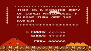 Super Mario Bros Anti-Piracy Screen (SMB Hack)