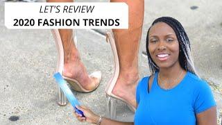 Let's Review 2020 Fashion Trends! Drusilla Shay Fashion Trend Report