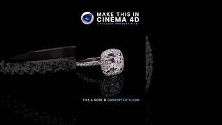 Render Jewelry in C4D⭐Tutorial + Project File