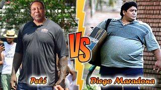 Pelé VS Diego Maradona Transformation ⭐ 2022 | The King VS The Golden Boy 